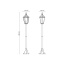 16125  ARRAIA GOLD LAMPA 1XE27
