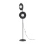16136  SLATE BLACK GLASS LAMPA 2XG9