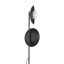 16136  SLATE BLACK GLASS LAMPA 2XG9