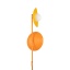 16137  SLATE MIX GLASS LAMPA 2XG9