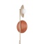 16138  SLATE MIX GLASS LAMPA 2XG9