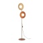 16138  SLATE MIX GLASS LAMPA 2XG9