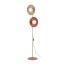 16138  SLATE MIX GLASS LAMPA 2XG9