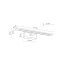18001  GALLERY LED CHROME 12 W