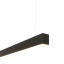 18080  LUXE BLACK LAMPA WISZĄCA LED