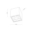 18148 ARCO WHITE 8W