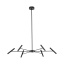 18223 NIVA BLACK RIPPUVAD LED 30W