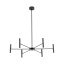 18223 NIVA BLACK RIPPUVAD LED 30W