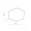 18268 PANEL LED HONEY COMB 42W
