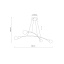 2724  HELIX BLACK LAMPA WISZĄCA 4