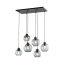 2833  CUBUS LAMPA WISZĄCA 6 PŁ GRAPHITE