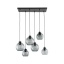 2833  CUBUS LAMPA WISZĄCA 6 PŁ GRAPHITE