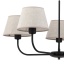 3989  CHICAGO LINEN LAMPA WISZĄCA 5 PŁ