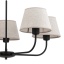 3989  CHICAGO LINEN LAMPA WISZĄCA 5 PŁ