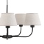 3989  CHICAGO LINEN LAMPA WISZĄCA 5 PŁ