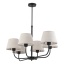 3999  CHICAGO LINEN LAMPA SUFITOWA 6 PŁ