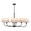 3999  CHICAGO LINEN LAMPA SUFITOWA 6 PŁ