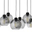 4113  CUBUS GRAPHITE LAMPA WISZĄCA 8 PŁ