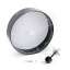 4245  RONDO BLACK LAMPA SUFITOWA 4 PŁ 600