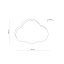4336  CLOUD LINEN LAMPA SUFITOWA 4