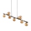 4340  ESTERA BROWN LAMPA WISZĄCA 9