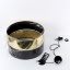 4346  HILTON BLACK/GOLD LAMPA WISZĄCA 1 PŁ