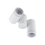 4352  JET SET WHITE 2xGU10