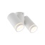 4352  JET SET WHITE 2xGU10