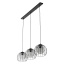 4483  UNIVERSO BLACK LAMPA WISZĄCA 3 PŁ