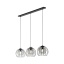 4483  UNIVERSO BLACK LAMPA WISZĄCA 3 PŁ
