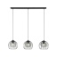 4483  UNIVERSO BLACK LAMPA WISZĄCA 3 PŁ