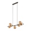 4506  ESTERA BROWN LAMPA WISZĄCA 7