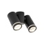 4539  JET SET BLACK 2xGU10