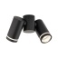 4539  JET SET BLACK 2xGU10