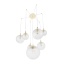 4608  CADIX GOLD LAMPA SUFITOWA 7 PŁ