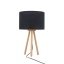 5293  TOKYO BLACK LAMPKA NOCNA 1 PŁ SOSNA POSTARZANA