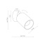 5372  TOP DOWNLIGHT BLACK GU10