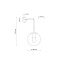 5386  ESME GRAPHITE KINKIET 1