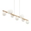 5906  ESTERA WOOD LAMPA WISZĄCA 9 PŁ