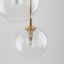 5942  NILOS BLACK / GOLD LAMPA WISZACA 3