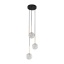5942  NILOS BLACK / GOLD LAMPA WISZACA 3