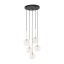 5943  NILOS BLACK / GOLD LAMPA WISZĄCA 5