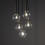 5943  NILOS BLACK / GOLD LAMPA WISZĄCA 5