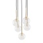 5943  NILOS BLACK / GOLD LAMPA WISZĄCA 5