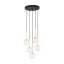 5943  NILOS BLACK / GOLD LAMPA WISZĄCA 5