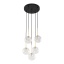 5943  NILOS BLACK / GOLD LAMPA WISZĄCA 5
