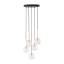 5943  NILOS BLACK / GOLD LAMPA WISZĄCA 5