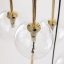 5944  NILOS BLACK / GOLD LAMPA WISZĄCA 10