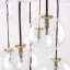 5945  NILOS BLACK GOLD LAMPA WISZĄCA 17