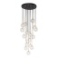 5945  NILOS BLACK GOLD LAMPA WISZĄCA 17